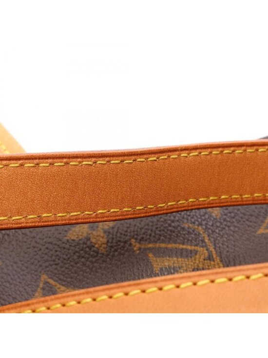 Louis Vuitton Backpack Montsouris MM Monogram Canvas Leather main image 8